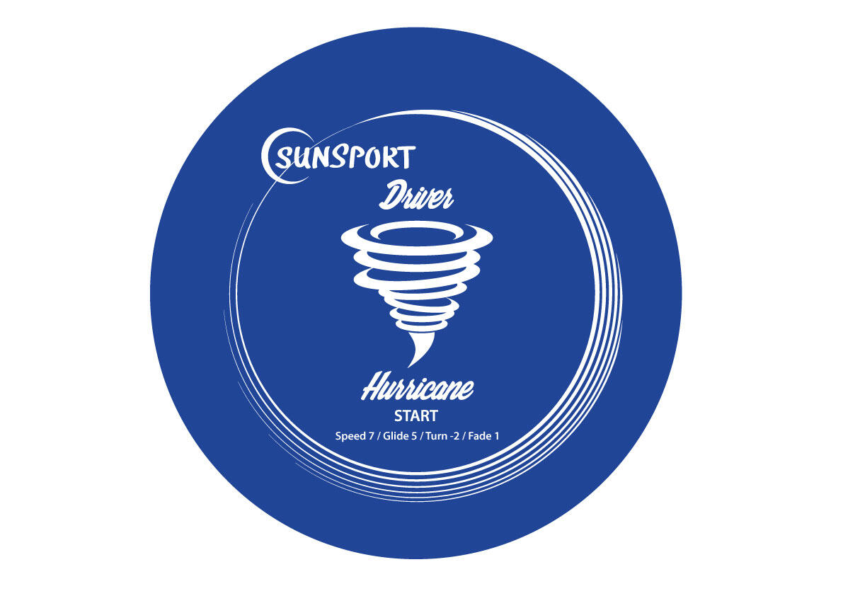 Sunsport Discgolf START disc Hurricane Driver 2/4