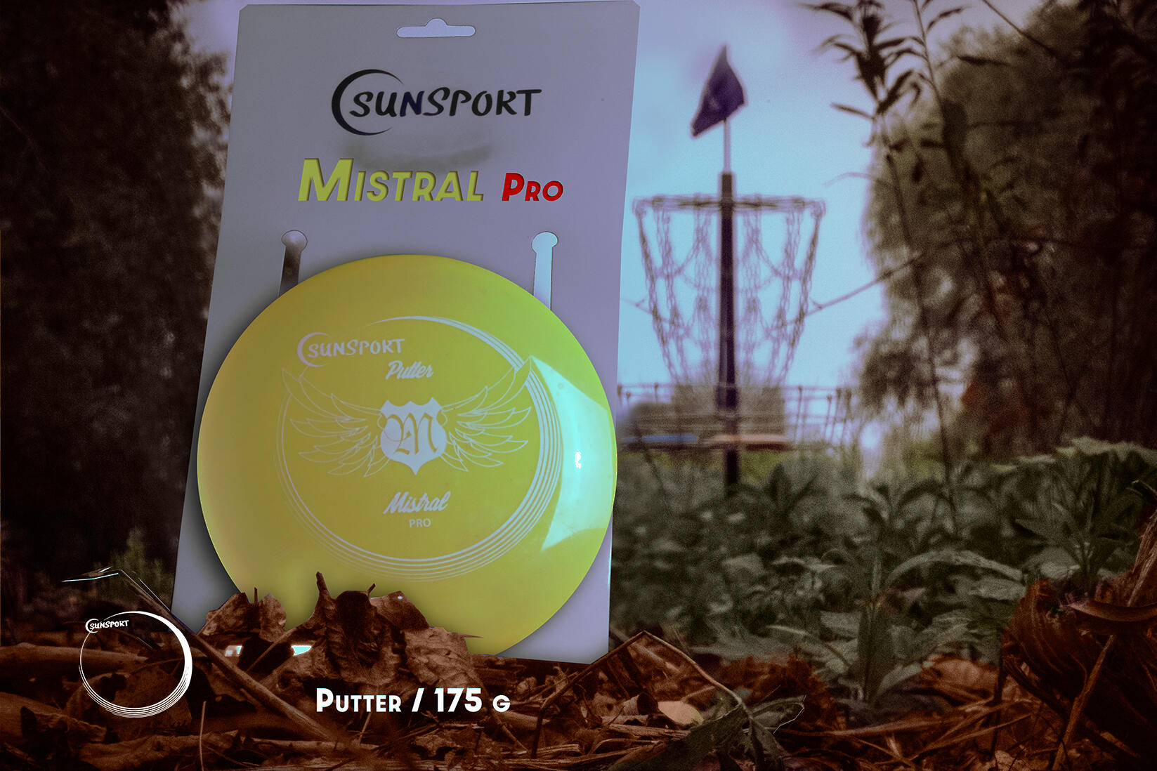 Sunsport Discgolf PRO disc Mistral Putter 3/4