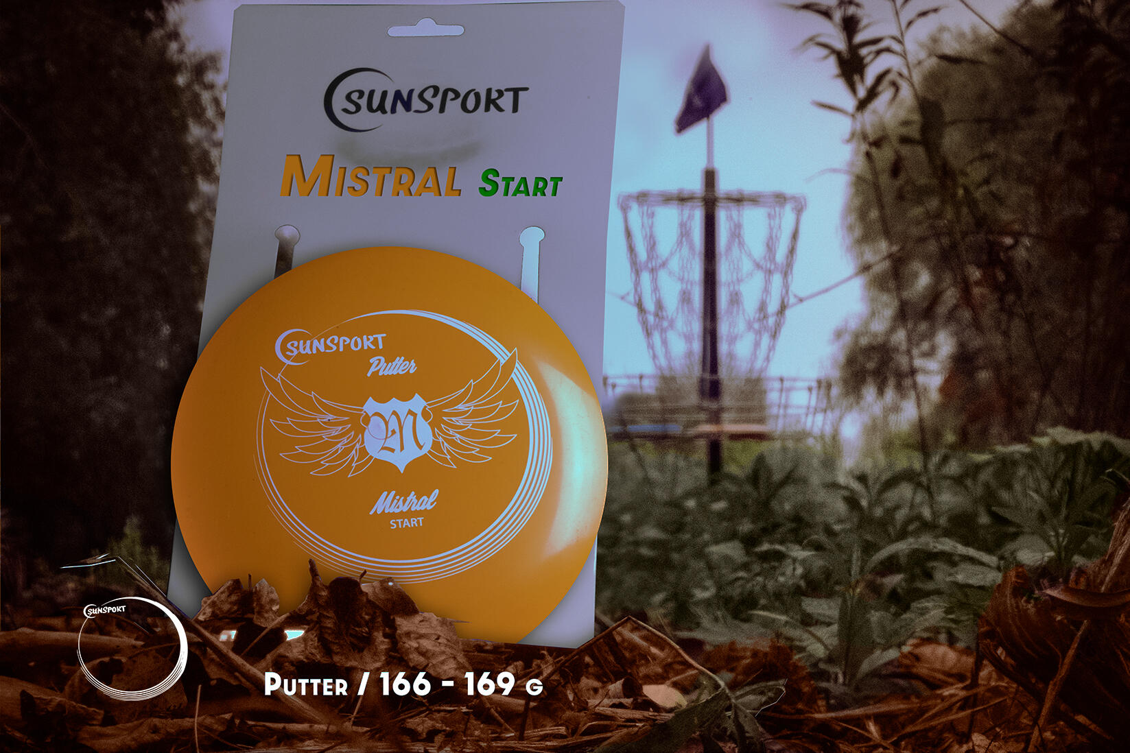 Sunsport Discgolf START disc Mistral Putter 3/4