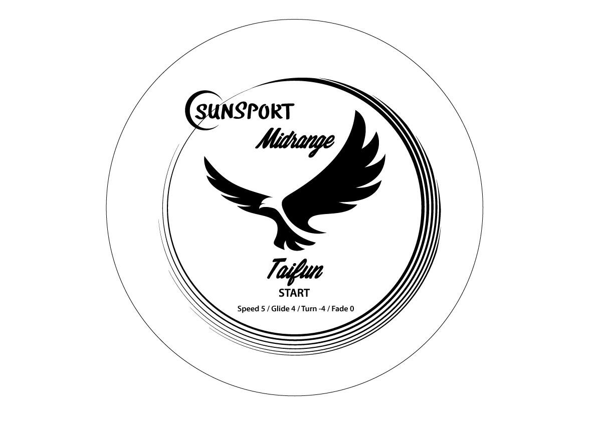 Sunsport Discgolf START disc Taifun Midrange 2/4