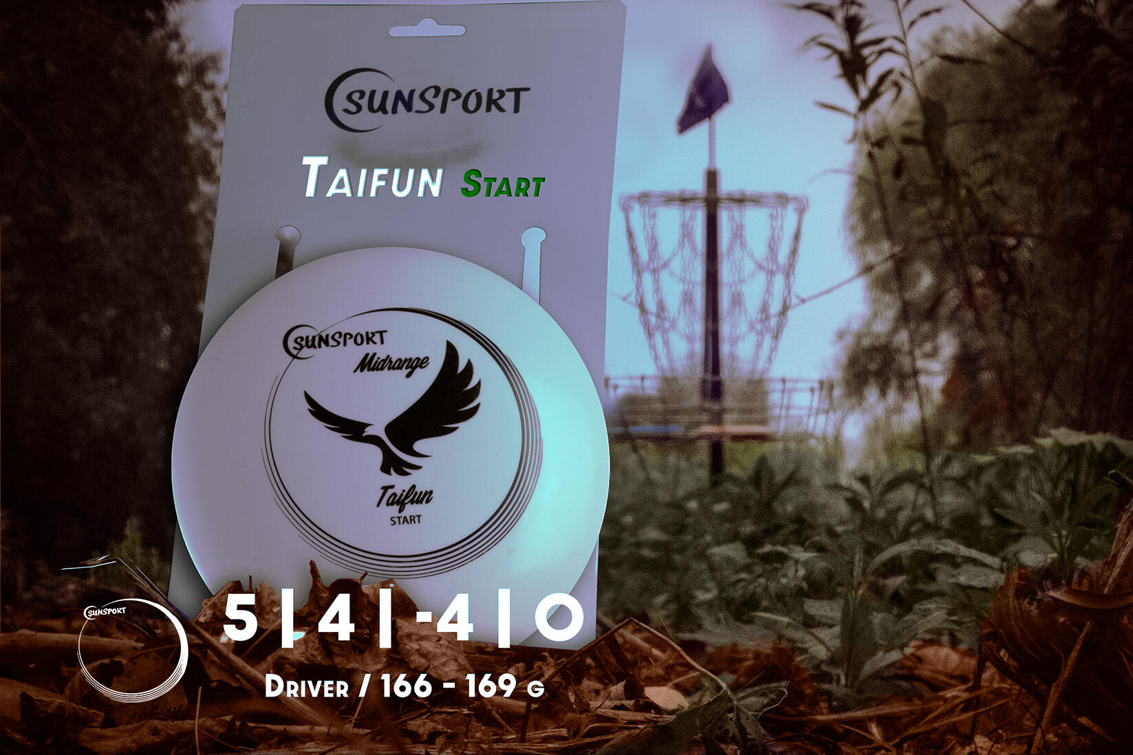 Sunsport Discgolf START disc Taifun Midrange 3/4