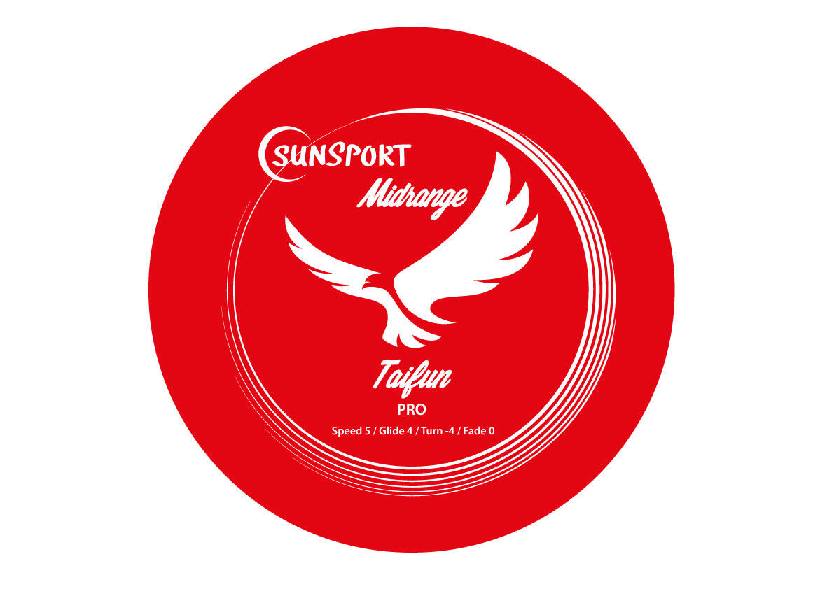 Sunsport Discgolf PRO disc Taifun Midrange 2/4