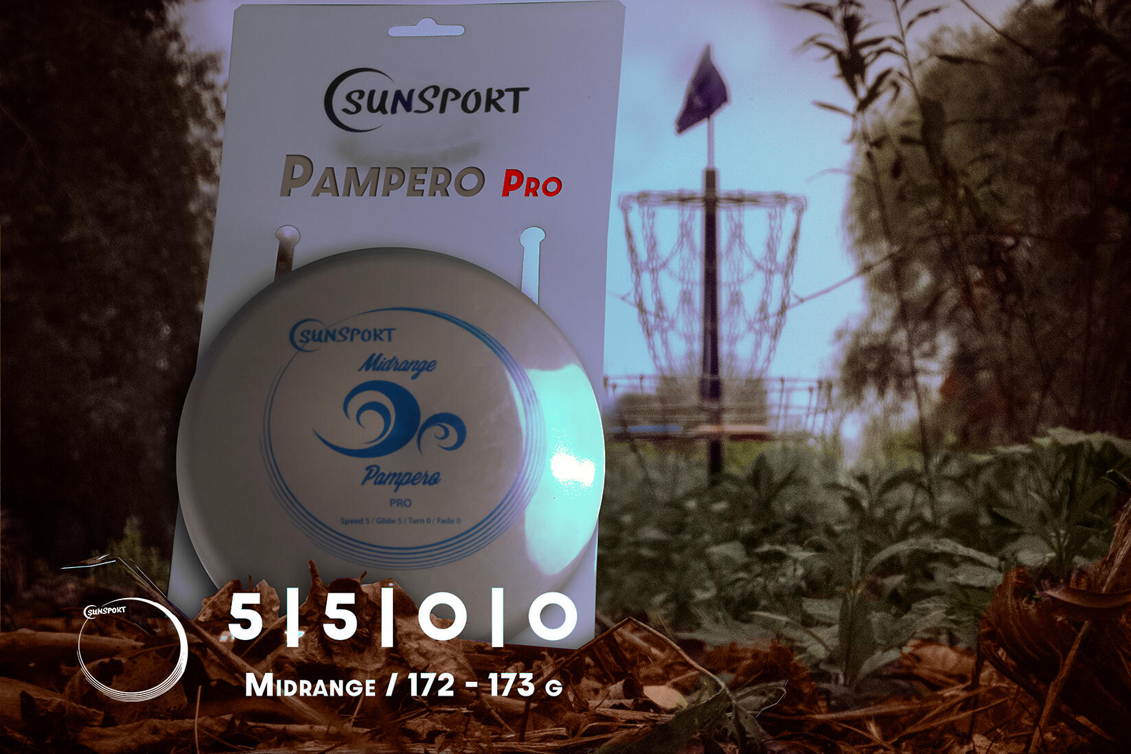 Sunsport Discgolf PRO disc Pampero Midrange 3/4
