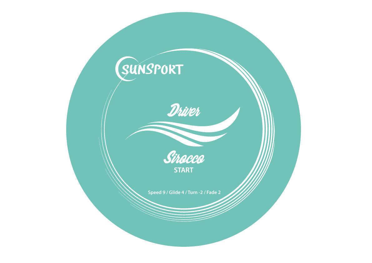 Sunsport Discgolf START disc Sirocco Driver 2/4