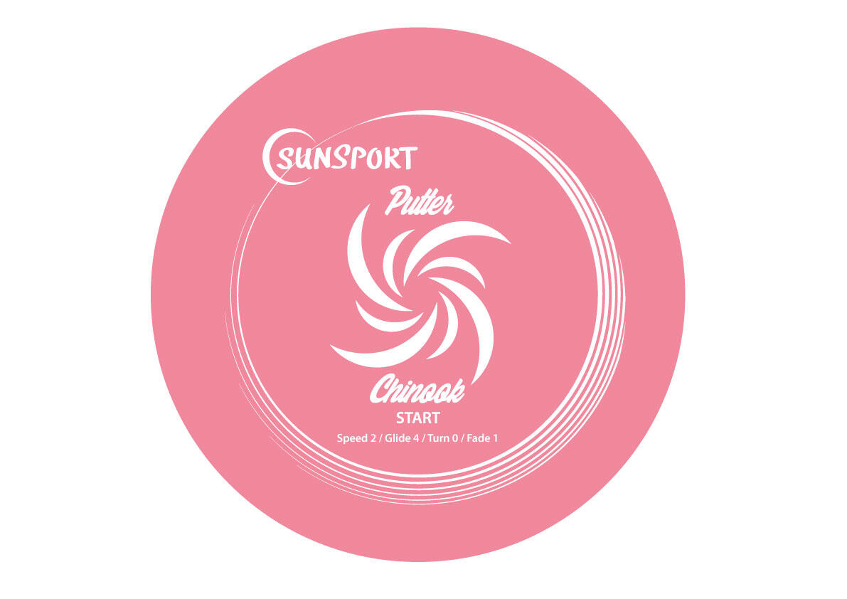 Sunsport Discgolf START disc Chinook Putter 2/4