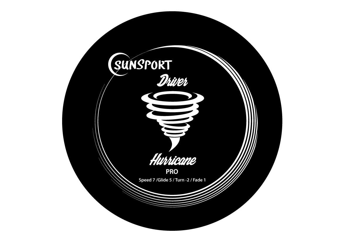 Sunsport Discgolf PRO disc Hurricane Driver 2/4