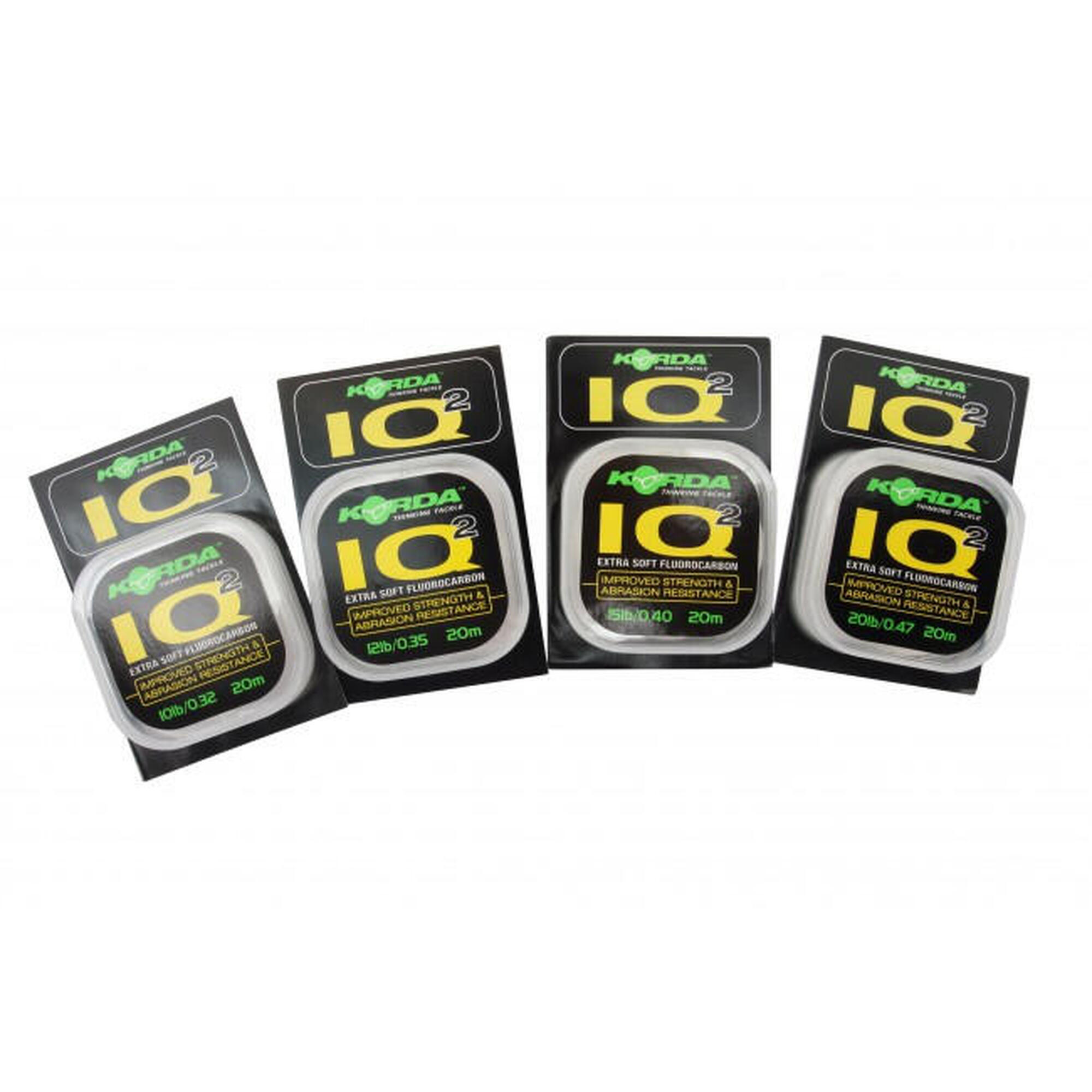 FIR FLUOROCARBON KORDA IQ EXTRA SOFT 15LBS/20M