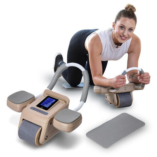 Roue abdominale automatique avec écran LCD et chargeur HMS KA08