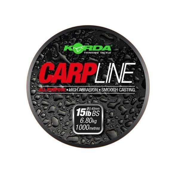 FIR MONOFILAMENT KORDA CARP LINE, 043MM/20LB/1000M