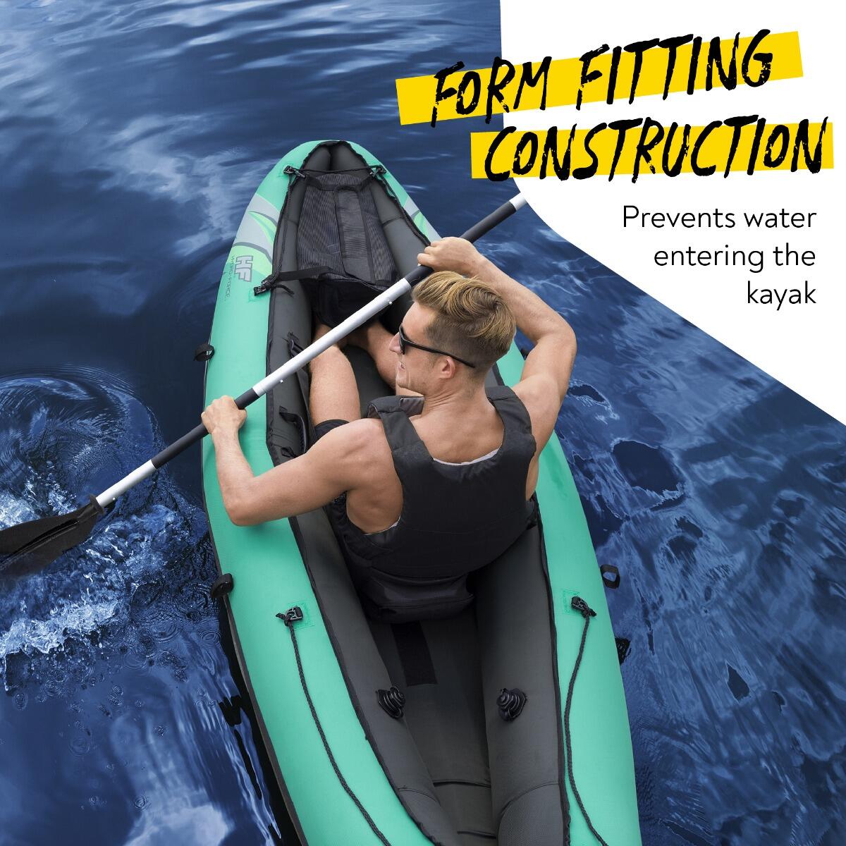 Hydroforce Ventura 1 Person Inflatable Kayak Set Inflatable Kayaks