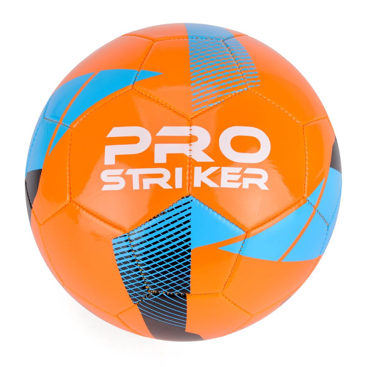 TOYRIFIC Pro Striker Football Soccer Ball, Training Ball for Kids and Adults, Orange