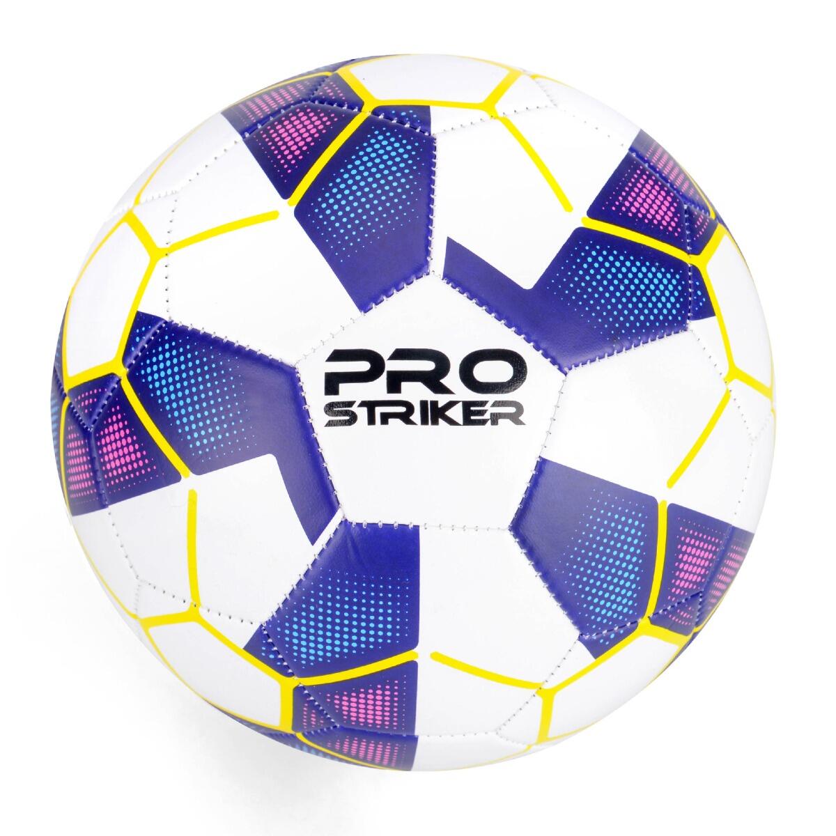 TOYRIFIC Pro Striker Football Soccer Ball, Training Ball for Kids and Adults, Blue