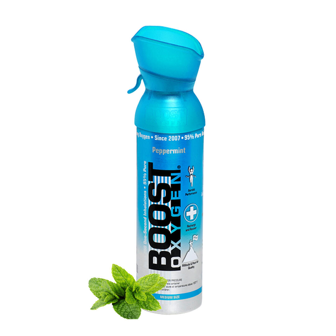 BOOST OXYGEN Boost Oxygen Pure zuurstof in een blikje – 5 liter Pepermunt