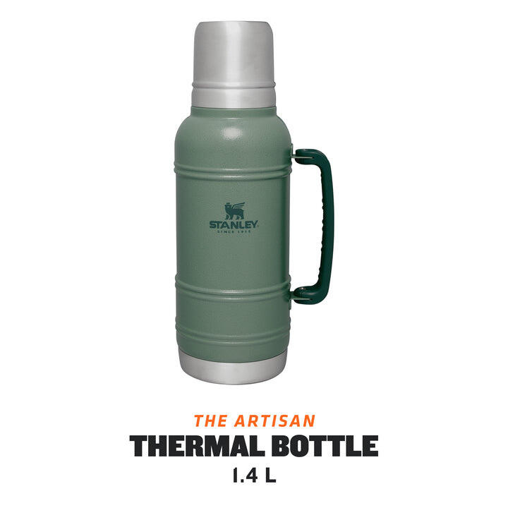 Stanley Die Artisan Thermoflasche 1.4L - Hammertone Grün 3/7