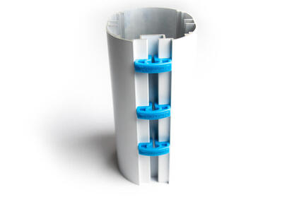 Crochets de filet pour buts de football - lot de 10 - Bleu