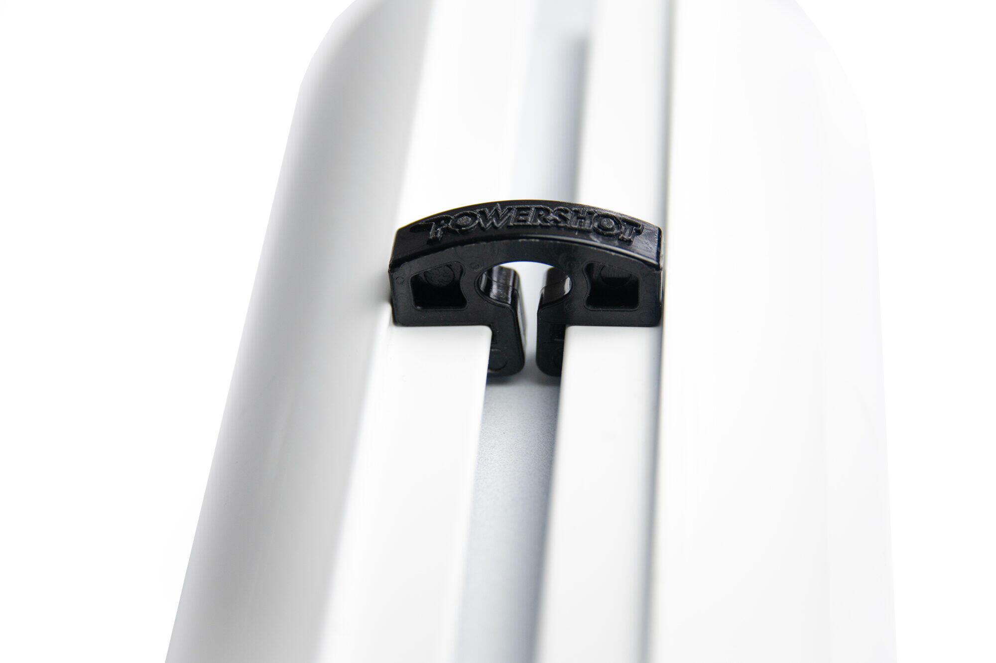 Clip per rete per porta in alluminio Powershot (x10) 3/5