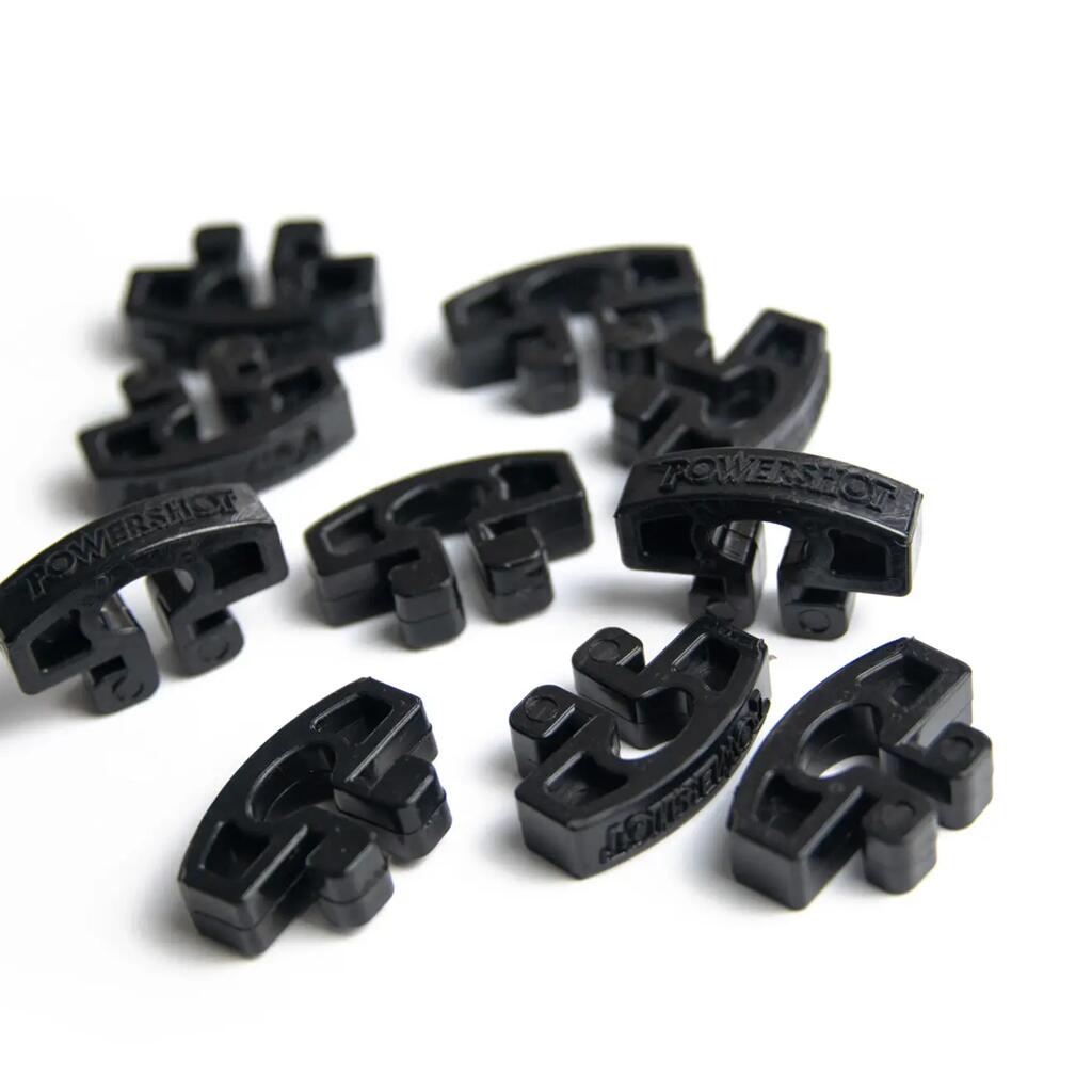 Black Net Hooks 120x100 mm - Pack of 10, UV Resistant