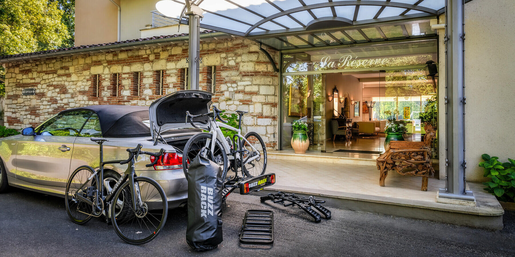 TwinBuzz porte-vélo modulable pour 4 vélo ou plateforme 7/7