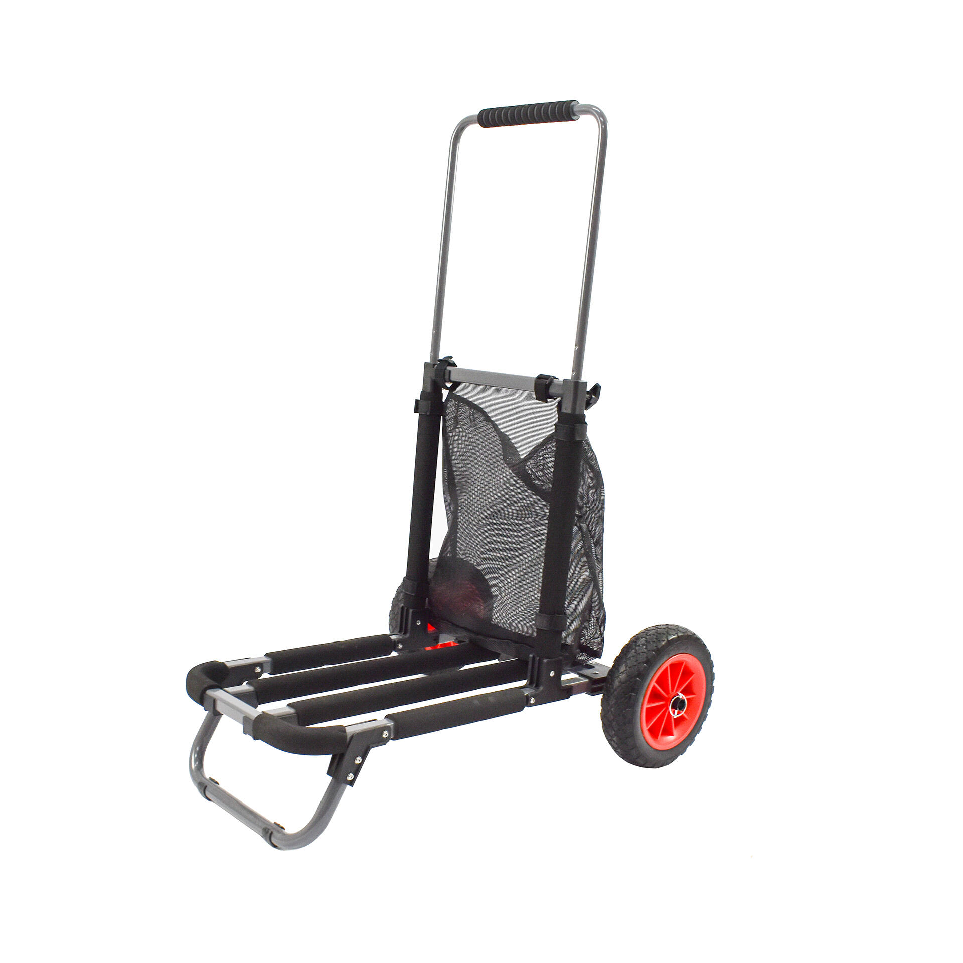 TIMBER RIDGE Strandwagen met grote wielen met rem, inklapbaar, voor