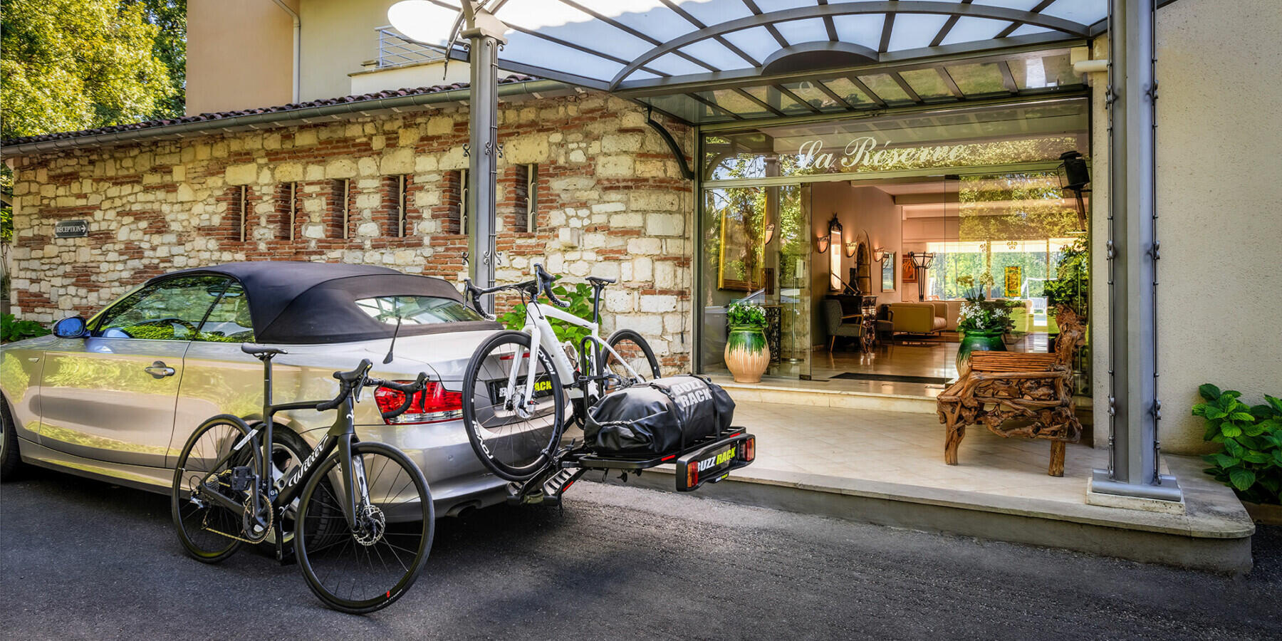 TwinBuzz porte-vélo modulable pour 4 vélo ou plateforme 5/7