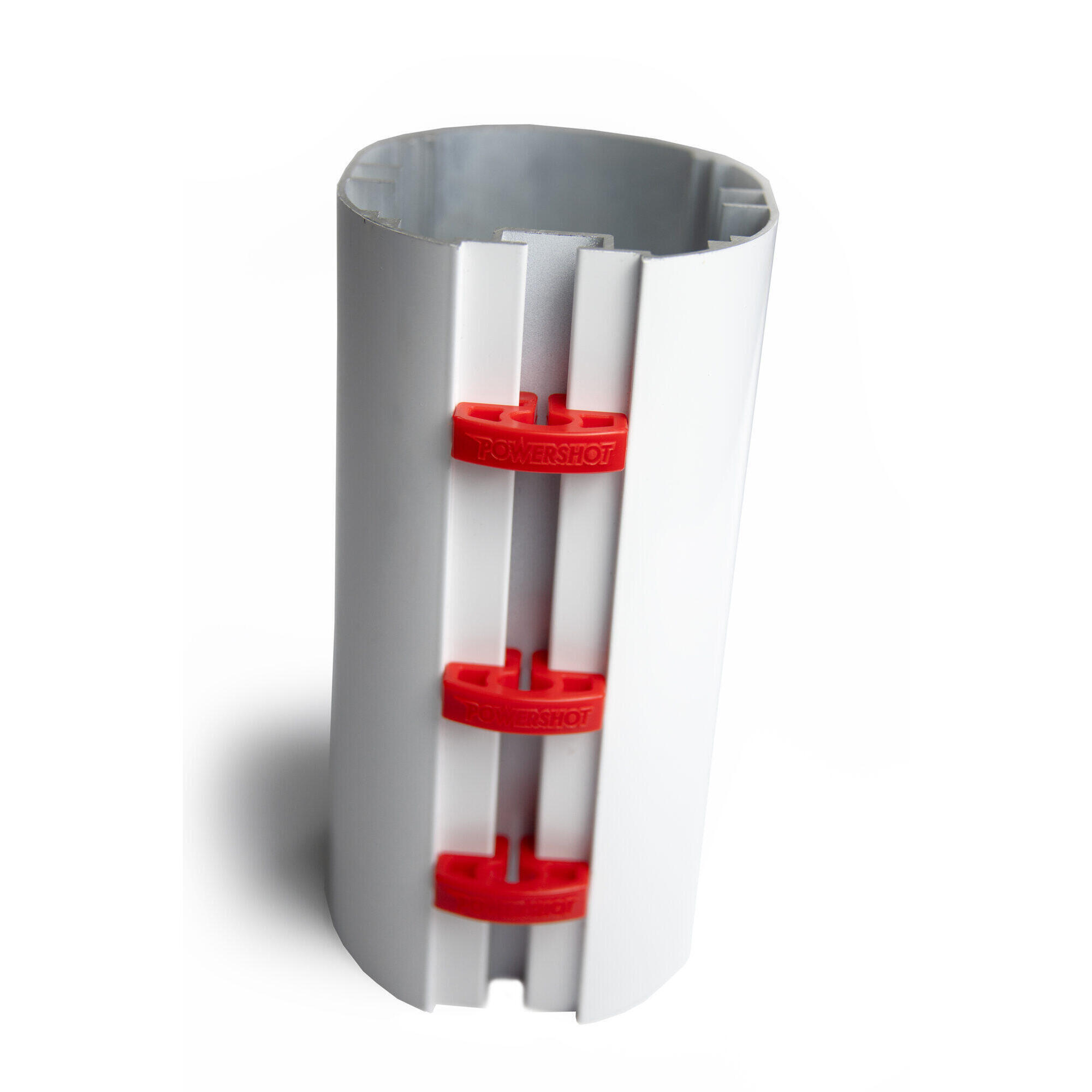 POWER SHOT Síťové háčky na fotbalové branky - sada 10 ks - červené