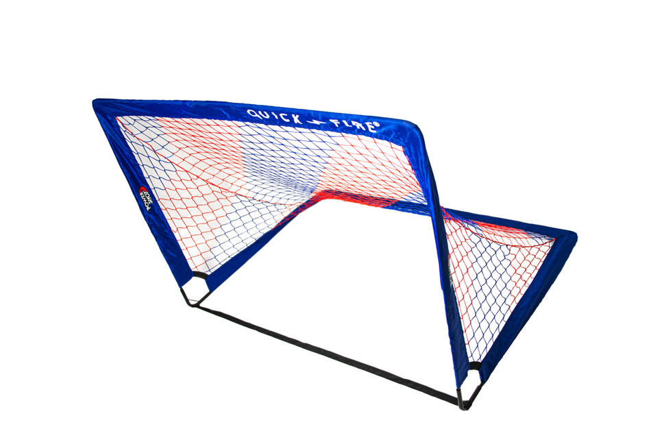 Para bramek POP UP 1,8 x 1,2 m niebieska/czerwona - POWERSHOT