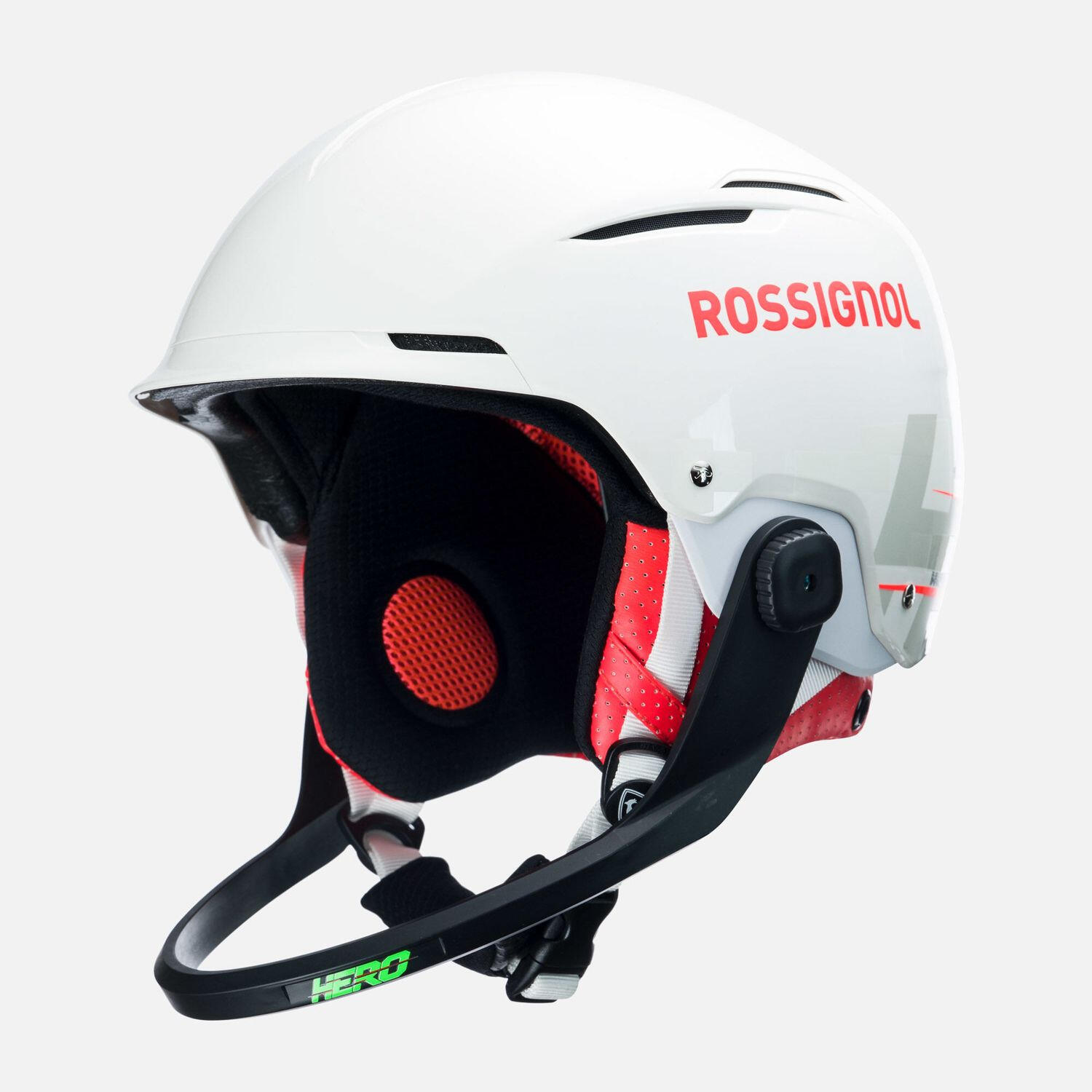 Rossignol - Casque De Ski Hero Slalom Impacts Wt+ Mentonniere Homme - Casque - Blanc - 44 L - Decathlon