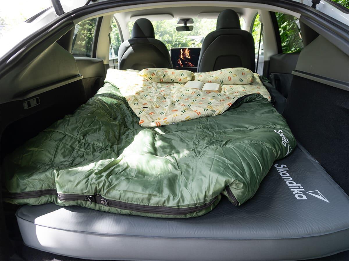 Wagenmatras - Premium Easy slaapmat Auto 3D - 10 cm dik - zelf opblaasbaar 4/7