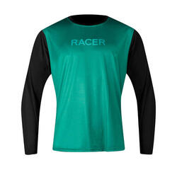 PROFILE LONG SLEEVE JERSEY Noir/Vert