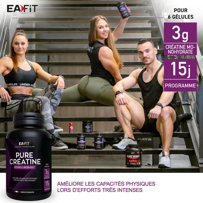 Creatină Pură Eforturi Intense 90 Capsule EAFit