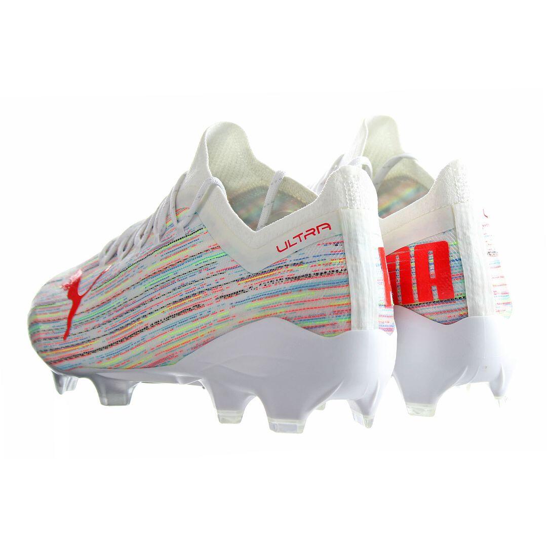 Puma Ultra 1.2 FG/AG White Mens Football Boots 3/5