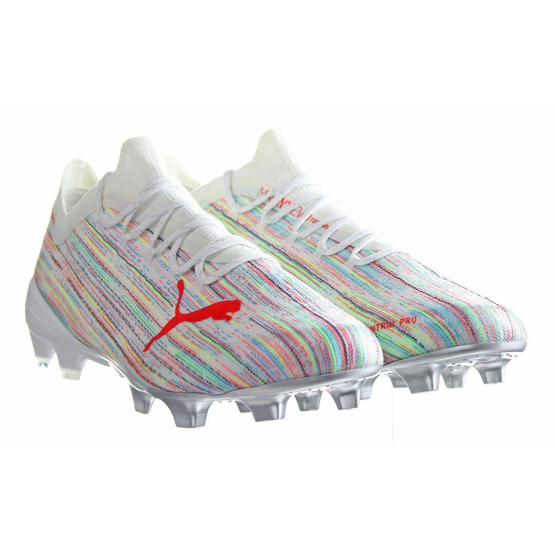 Puma Ultra 1.2 FG/AG White Mens Football Boots 2/5