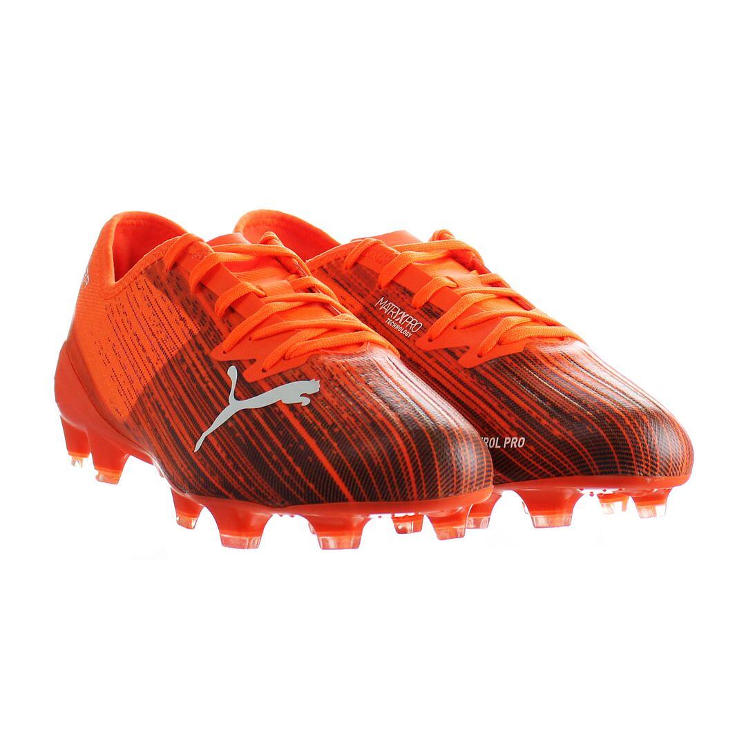 Puma Ultra 2.1 FG/AG Orange Mens Football Boots 4/5