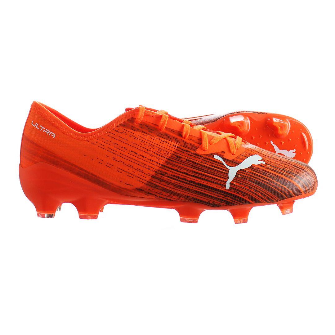 Puma Ultra 2.1 FG/AG Orange Mens Football Boots 2/5