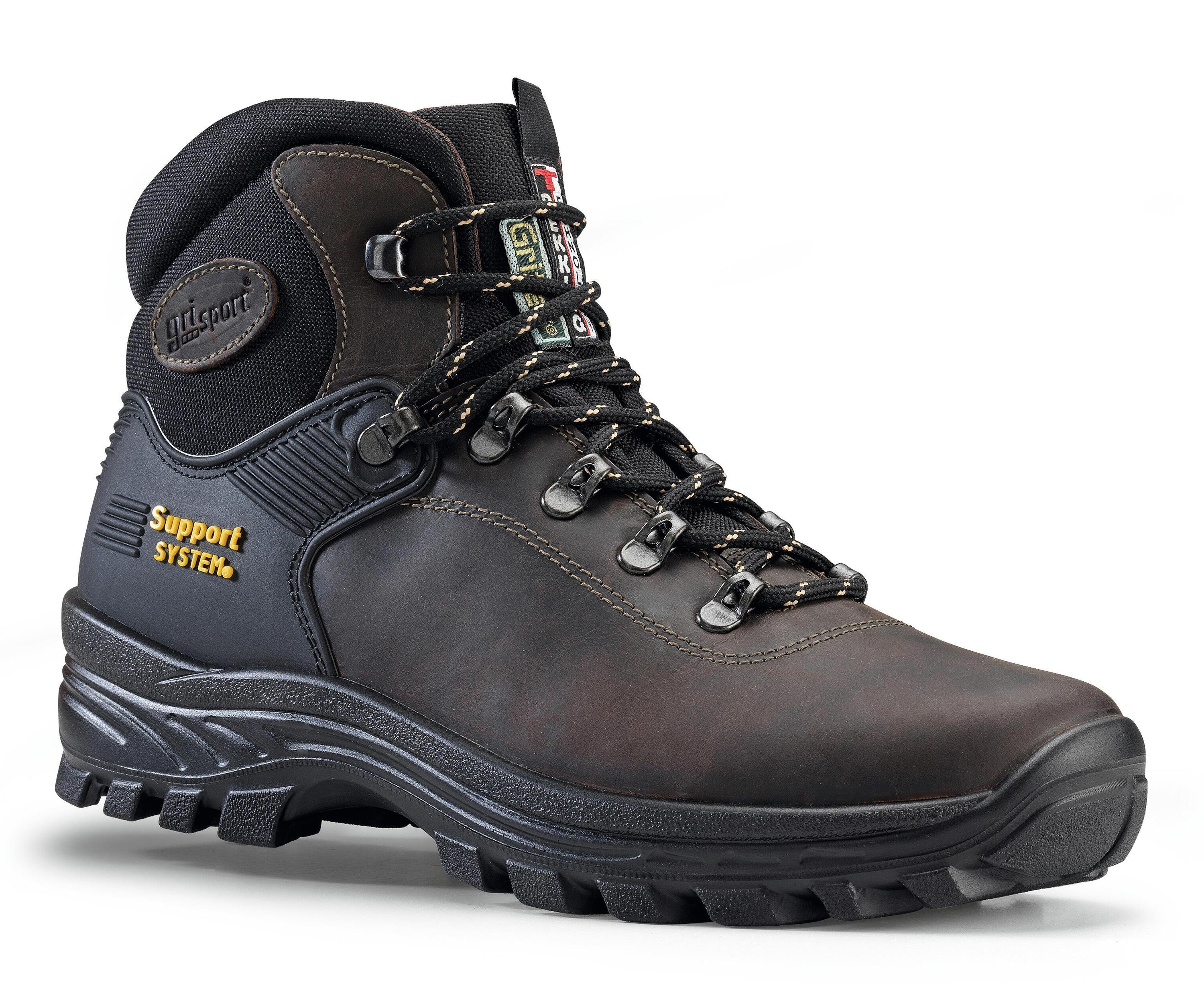 GRISPORT BOTA GR10242 TREKKING ADULTO COURO ENCERADO - 1DENSIDADE PU + GRITEX + S.SYSTEM
