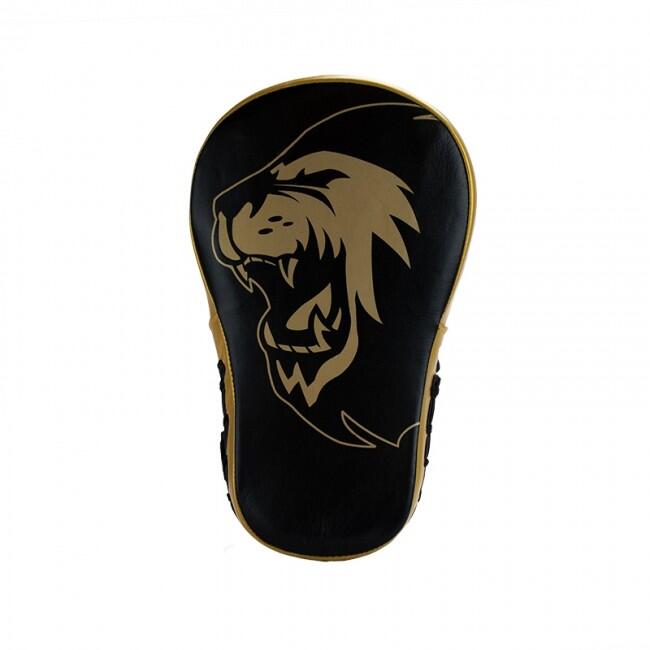 Pattes d'ours boxe - Cuir - Extra long - Noir/Or
