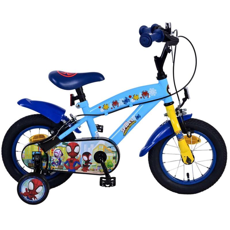 VOLARE BICYCLES Kinderfahrrad Spidey 12 Zoll, ohne Rücktrittbremse