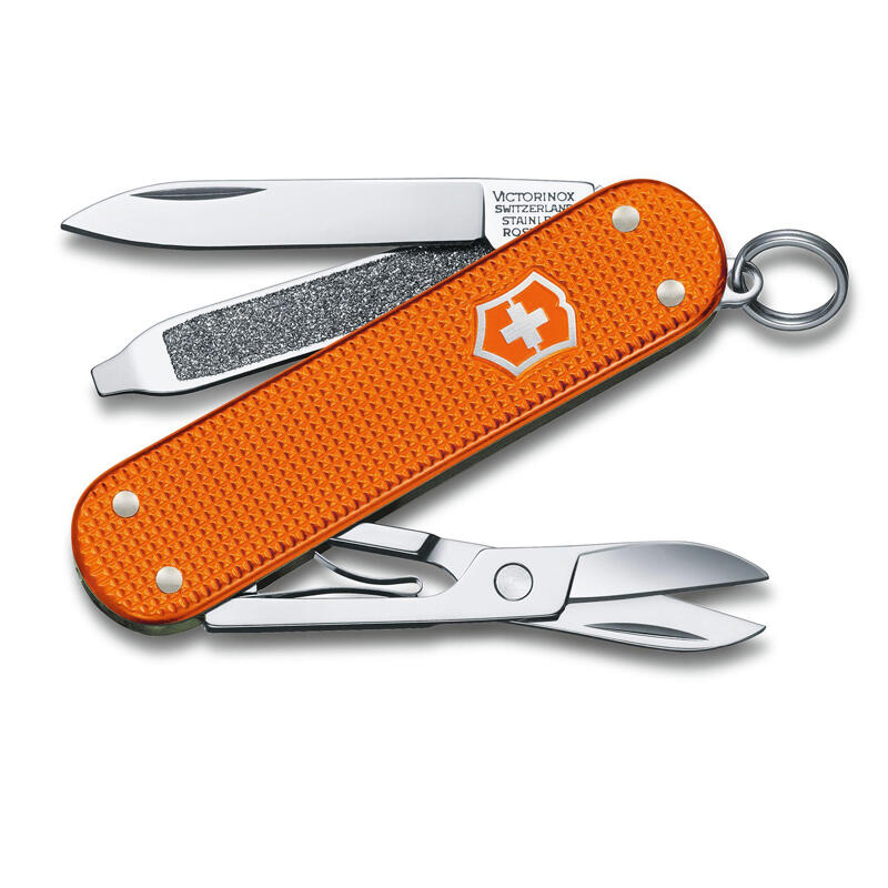 Victorinox Classic Alox Limited Edition 2021 Tiger Orange Multitool 0.6221.L21