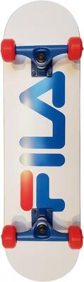 Fila 8" complete skateboard in wit