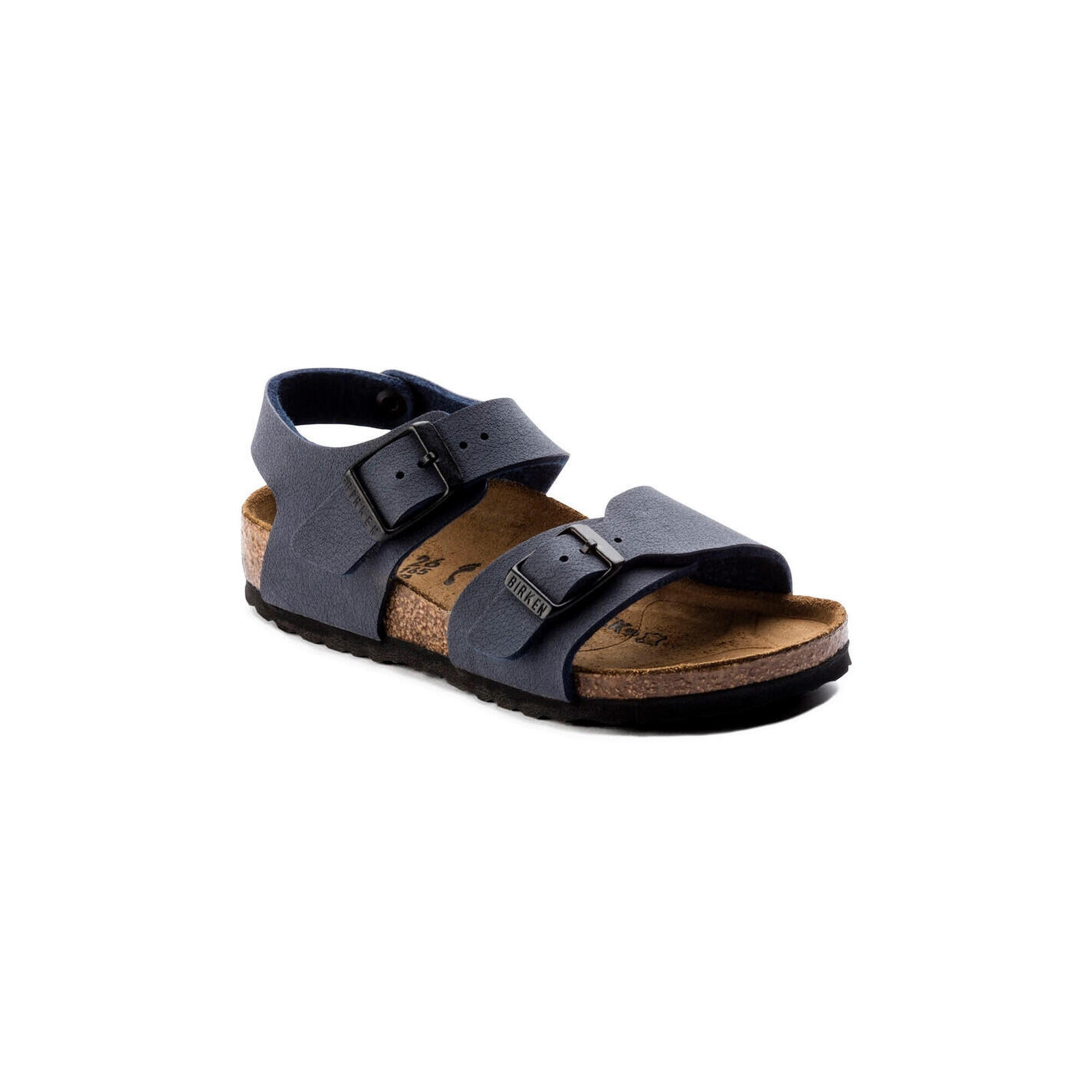 Birkenstock - Sandale Pour Enfant New York - Tongs - Bleu - 33 - Decathlon