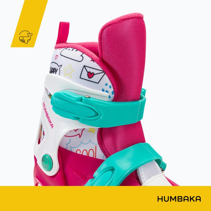 Patine in linie pentru copii HUMBAKA Starjet LED 3in1