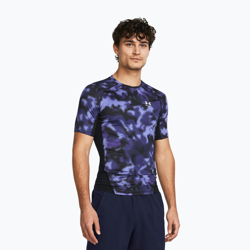 T-shirt da allenamento Under Armour HG Armour stampata da uomo