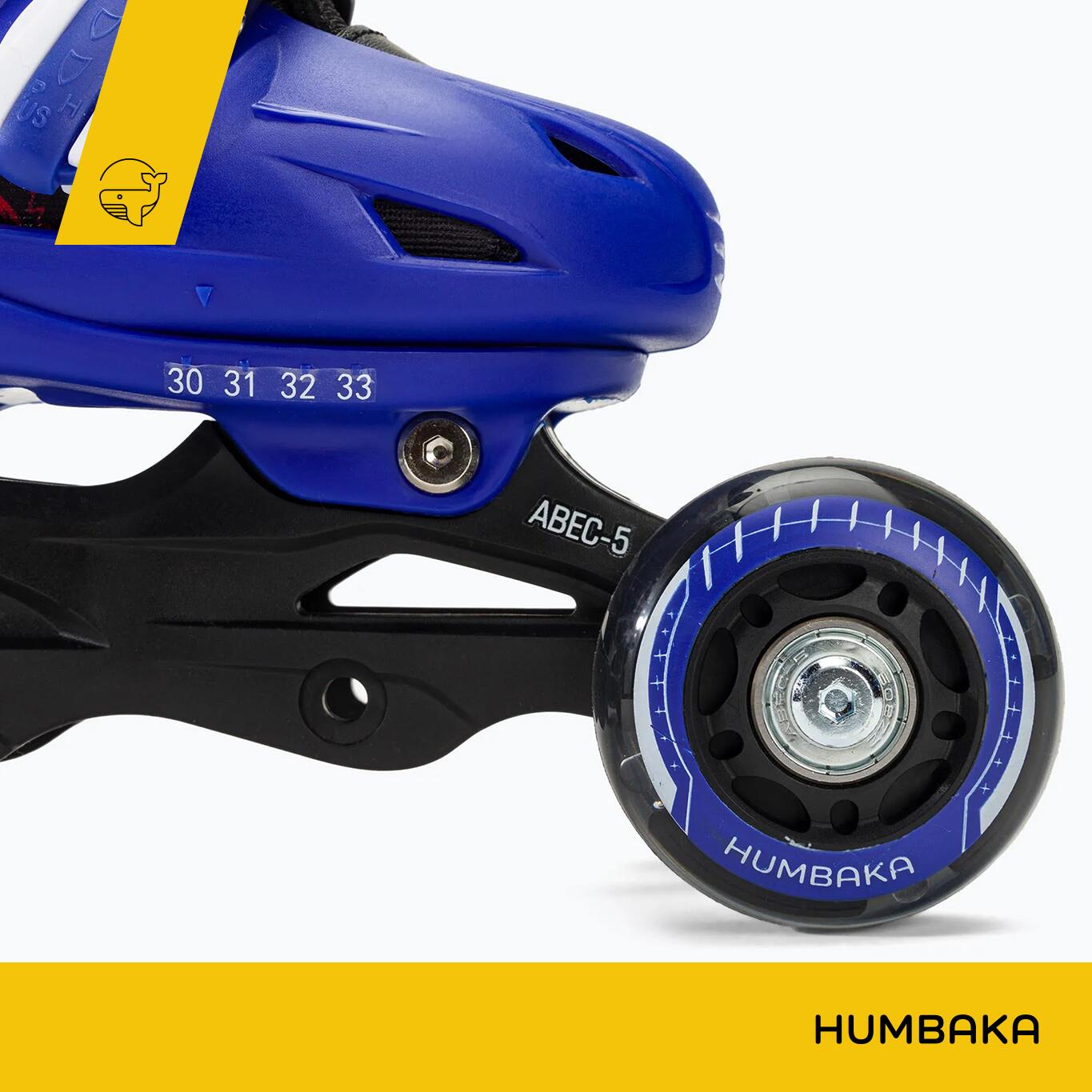Pattini in linea per bambini HUMBAKA Starjet LED 3in1 3/7