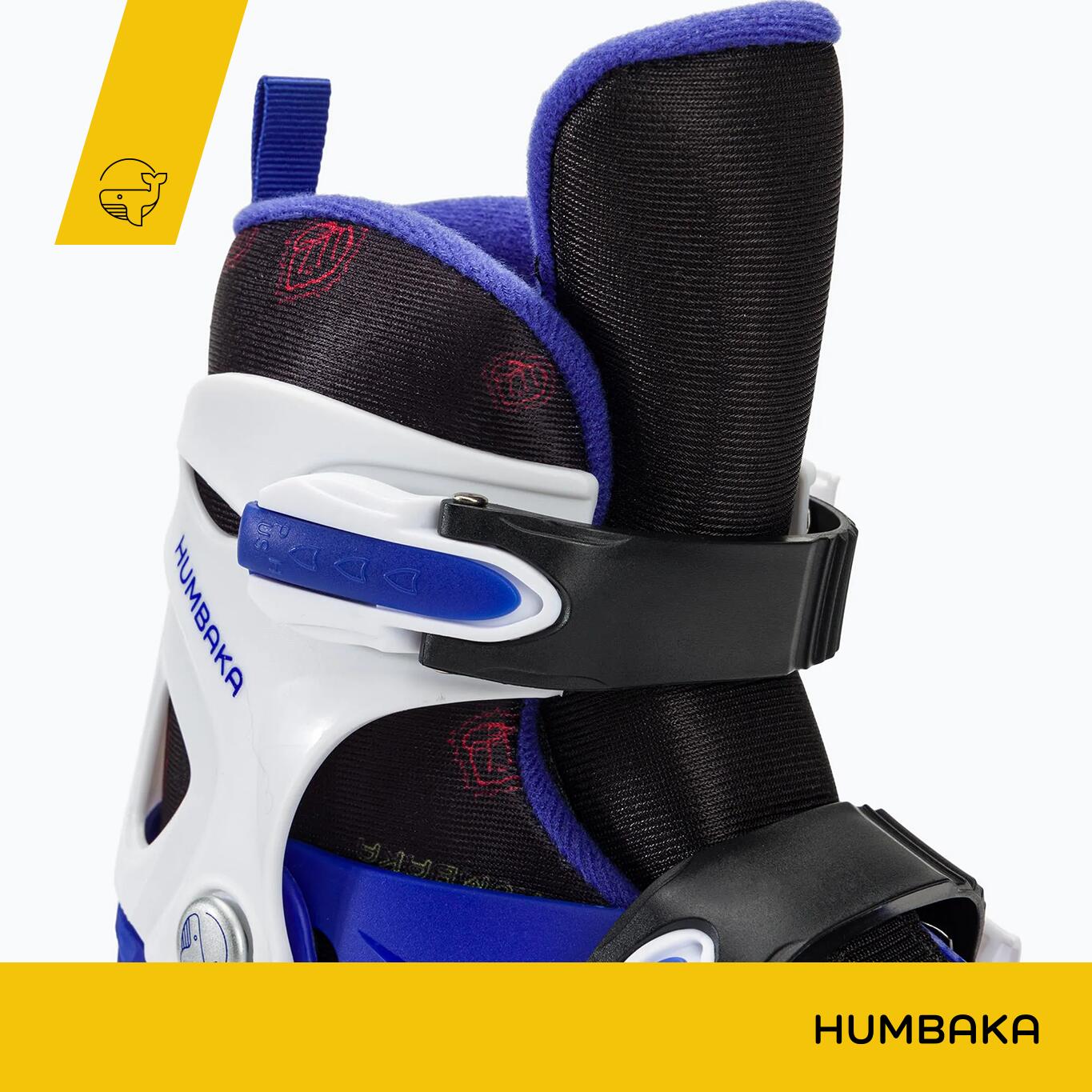 Pattini in linea per bambini HUMBAKA Starjet LED 3in1 4/5