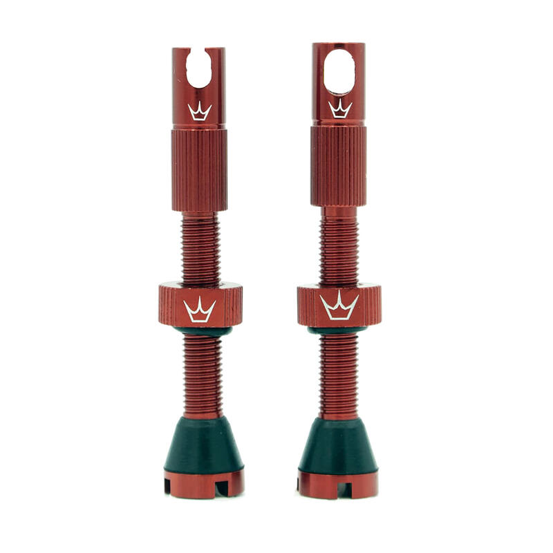 Valves tubeless Presta Peaty's X Chris King Mk2 PTV2-42-RED-12