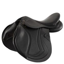 Selle d'obstacle pour cheval en cuir BR Equitation Viviani