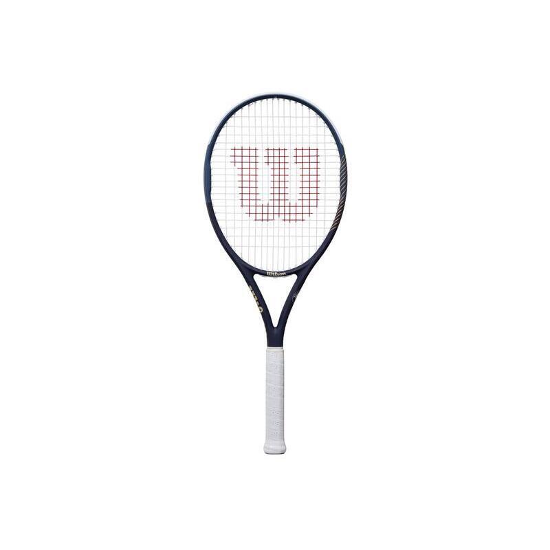 Wilson - Raquette De Tennis Wilson Roland Garros Equipe Hp - Raquette De Tennis - Blanc|bleu - Grip 1 - Decathlon