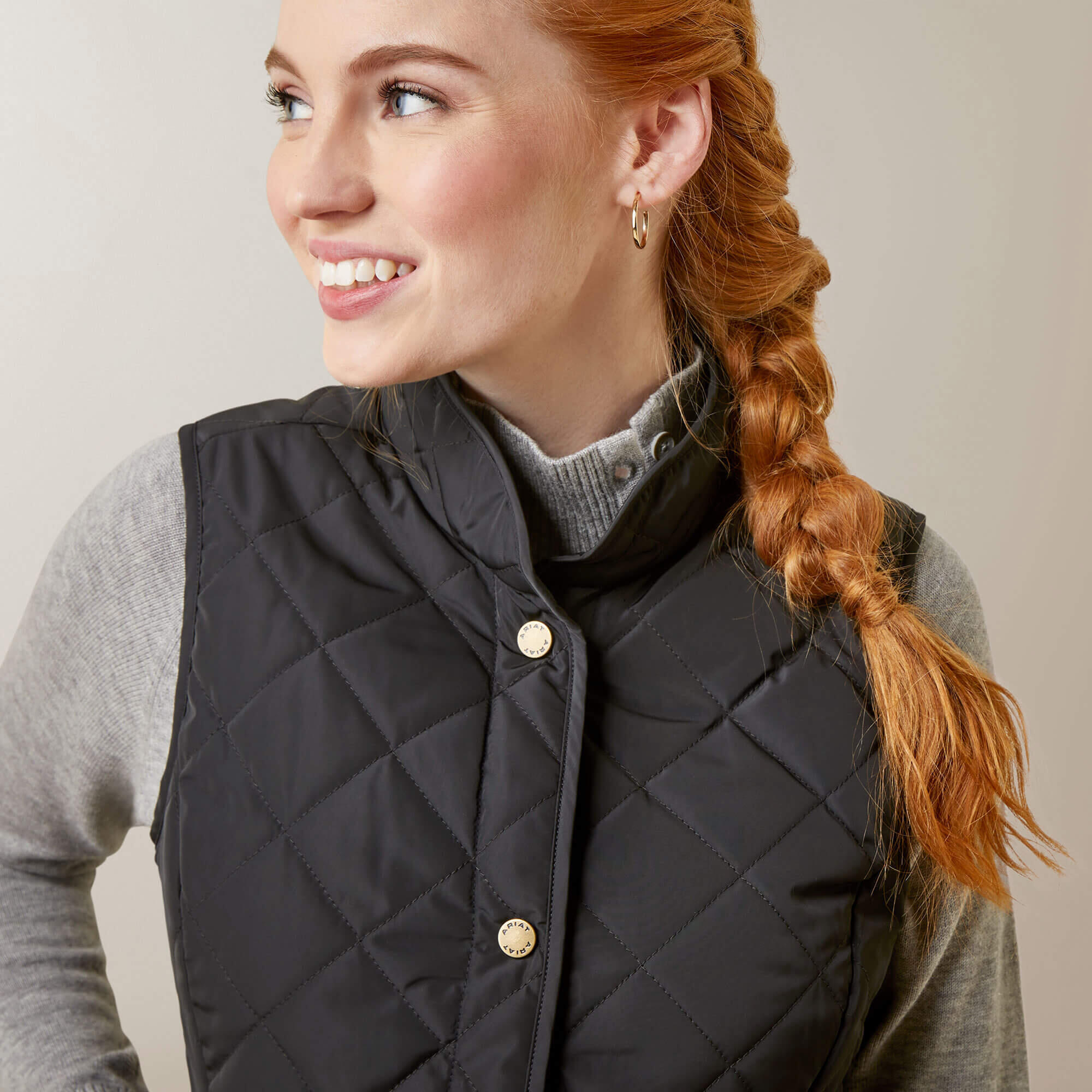 Ärmellose Daunenjacke Frau Ariat Woodside 4/6