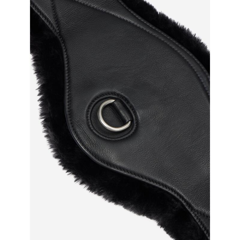 Sangle de dressage d'équitation cuir LeMieux Arika Simuwool