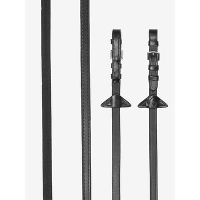 Rubber half lined reins